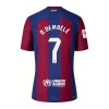 Camiseta de fútbol FC Barcelona O. Dembele 7 Primera Equipación 23-24 - Hombre